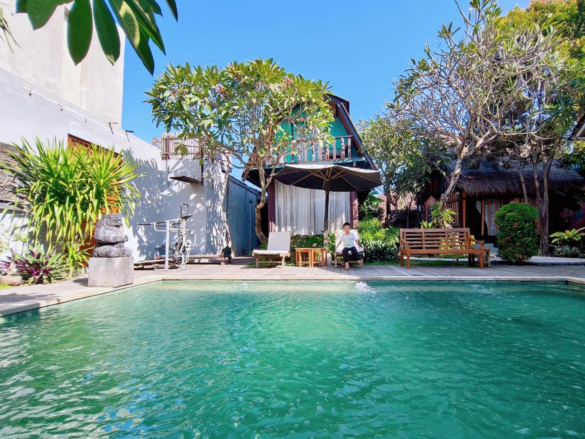 Panda Lumbung Bed & Breakfast Sanur Exterior foto
